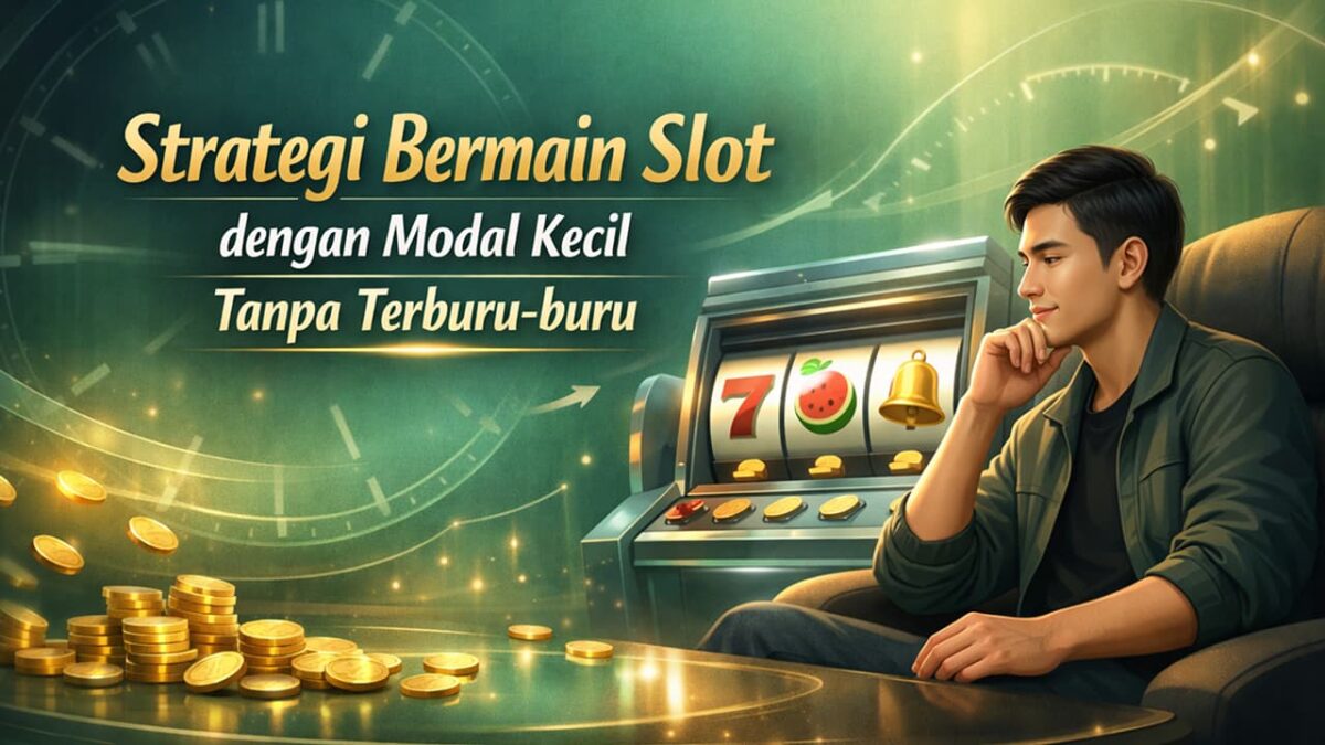 Strategi Bermain Slot dengan Modal Kecil Tanpa Terburu-buru