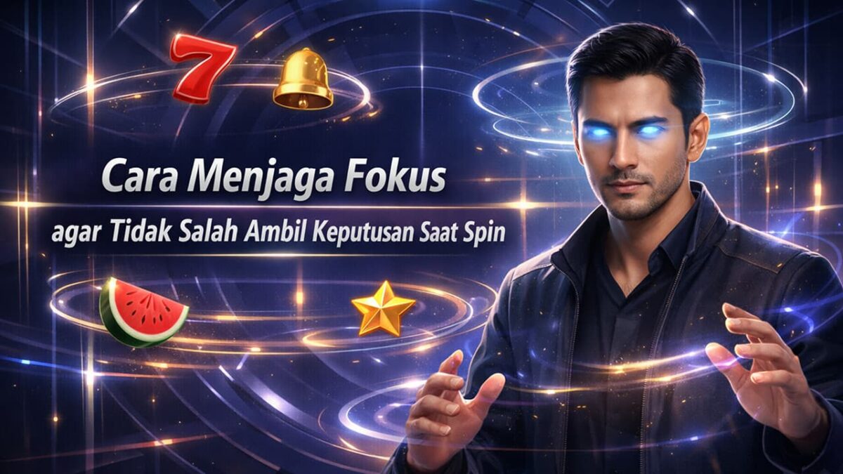 Cara Menjaga Fokus agar Tidak Salah Ambil Keputusan Saat Spin