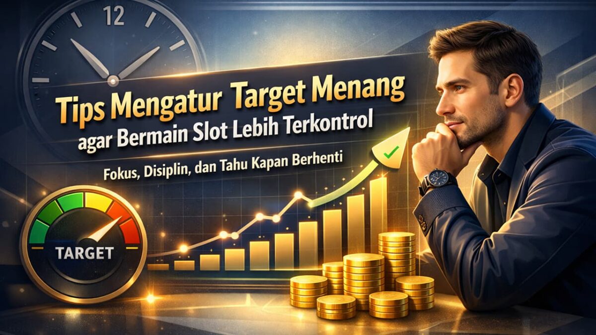 Tips Mengatur Target Menang agar Bermain Slot Lebih Terkontrol